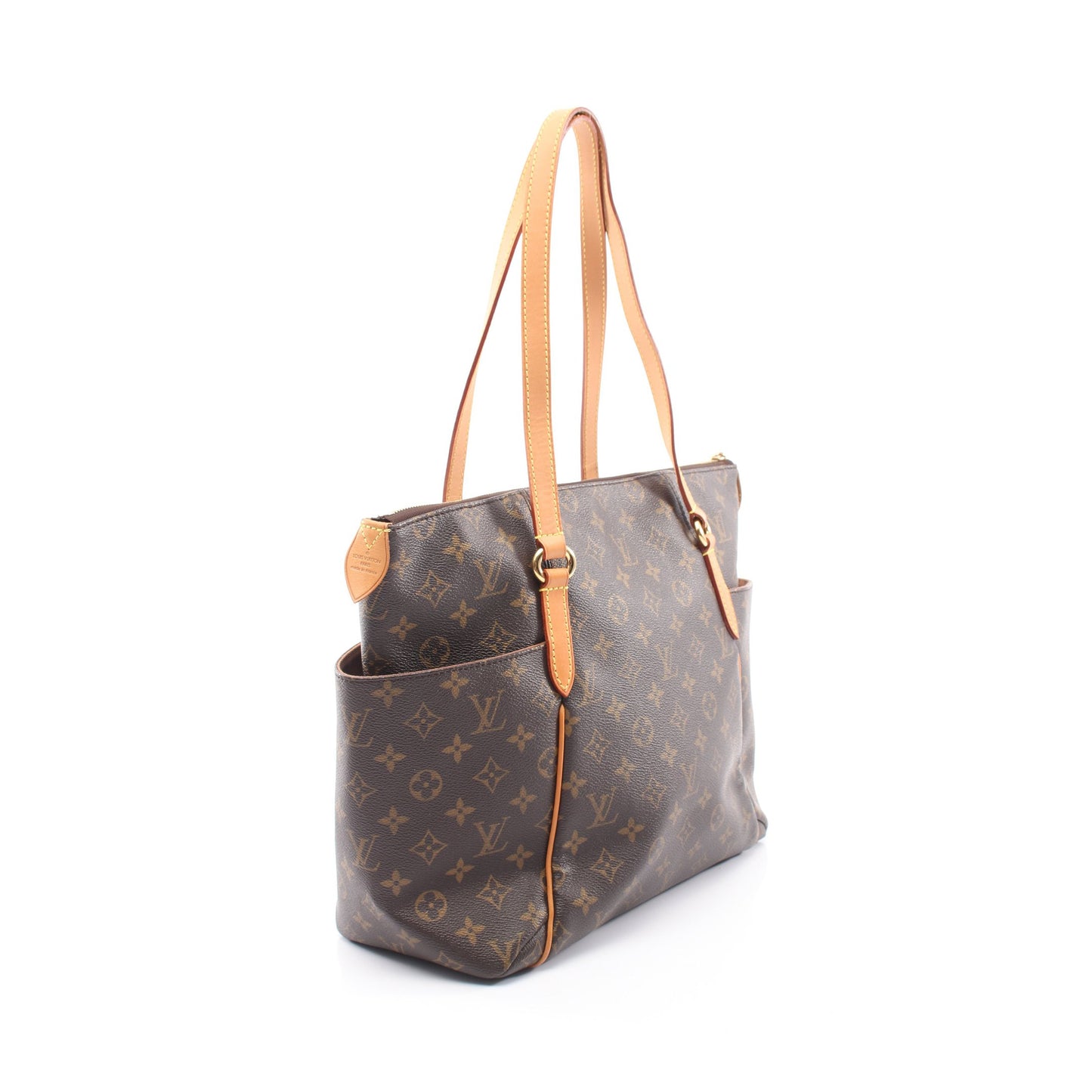 トータリーMM モノグラム ショルダーバッグ トートバッグ PVC レザー ブラウン ルイヴィトン バッグ LOUIS VUITTON
