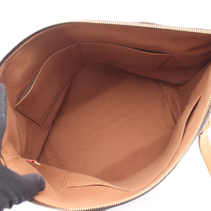トータリーMM モノグラム ショルダーバッグ トートバッグ PVC レザー ブラウン ルイヴィトン バッグ LOUIS VUITTON