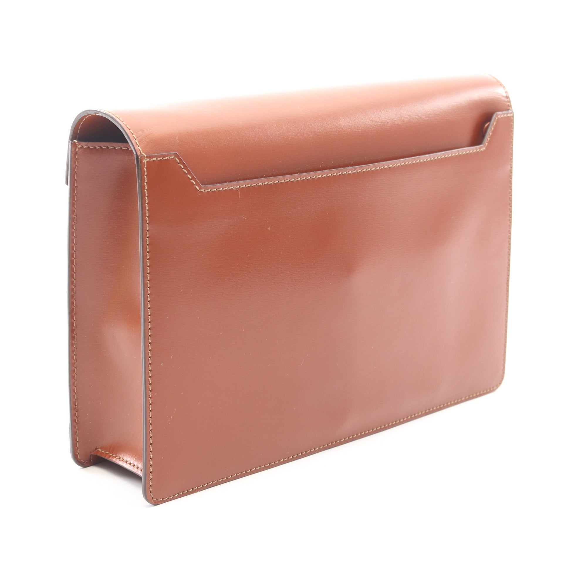 アナグラム クラッチバッグ セカンドバッグ レザー ブラウン ロエベ バッグ LOEWE