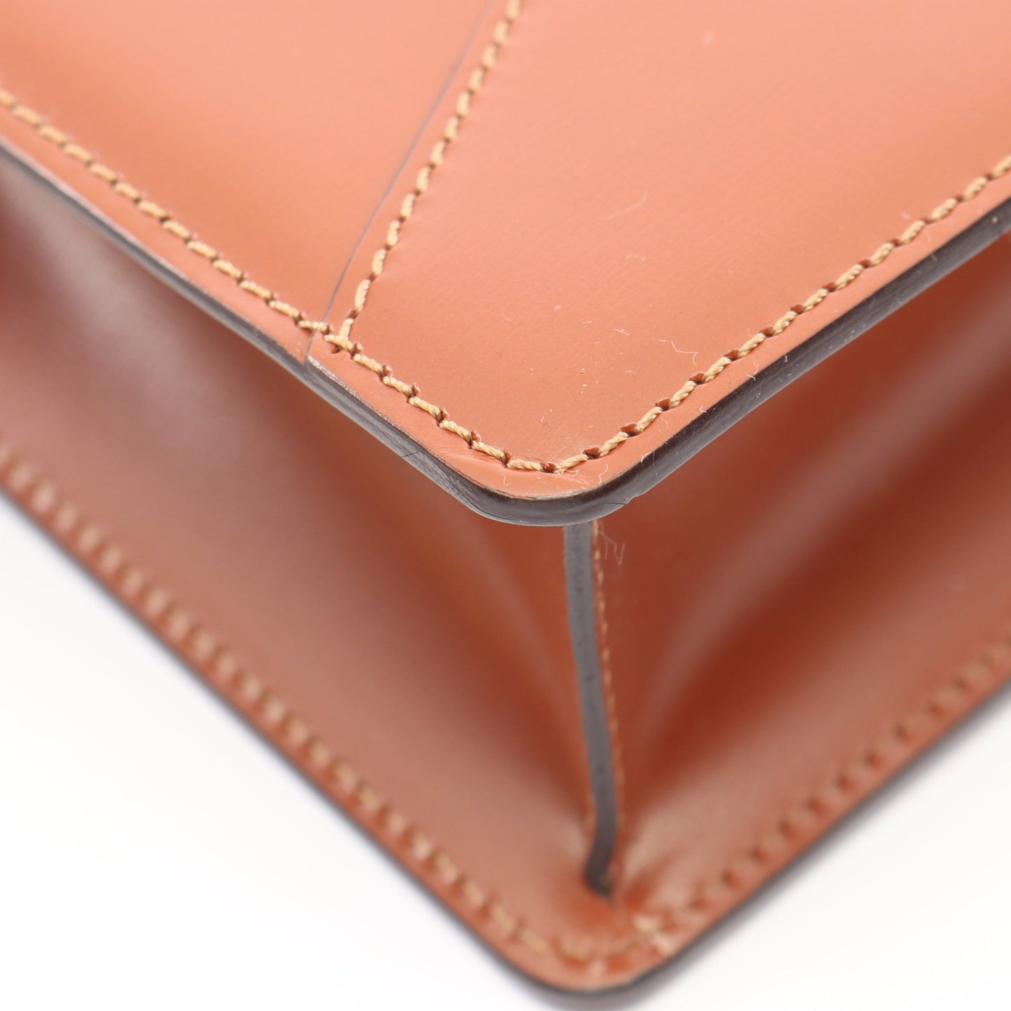 アナグラム クラッチバッグ セカンドバッグ レザー ブラウン ロエベ バッグ LOEWE