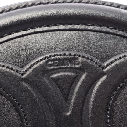 トリオンフ オバールパース キュイル ショルダーバッグ レザー ブラック セリーヌ バッグ CELINE