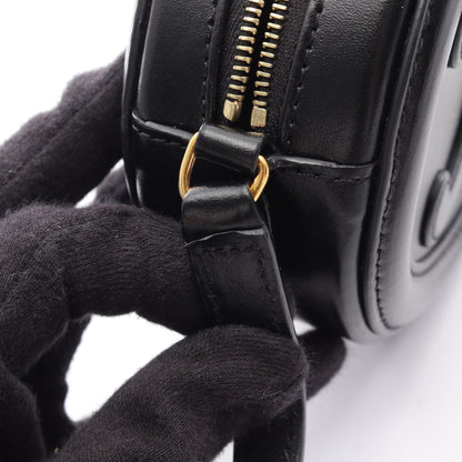 トリオンフ オバールパース キュイル ショルダーバッグ レザー ブラック セリーヌ バッグ CELINE