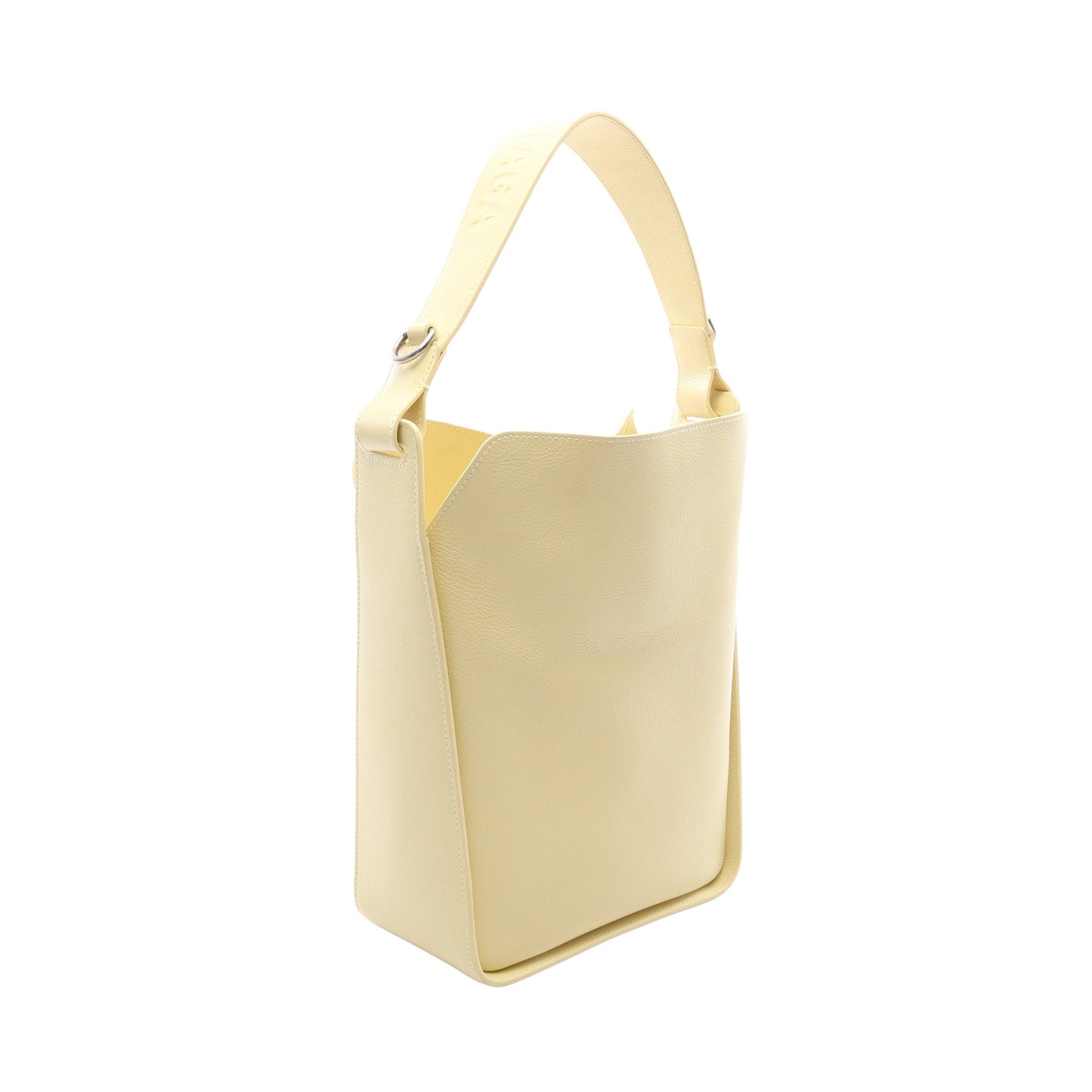 ノースサウス 2WAY ワンショルダーバッグ レザー ライトイエロー バレンシアガ バッグ BALENCIAGA