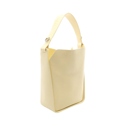 ノースサウス 2WAY ワンショルダーバッグ レザー ライトイエロー バレンシアガ バッグ BALENCIAGA