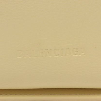 ノースサウス 2WAY ワンショルダーバッグ レザー ライトイエロー バレンシアガ バッグ BALENCIAGA