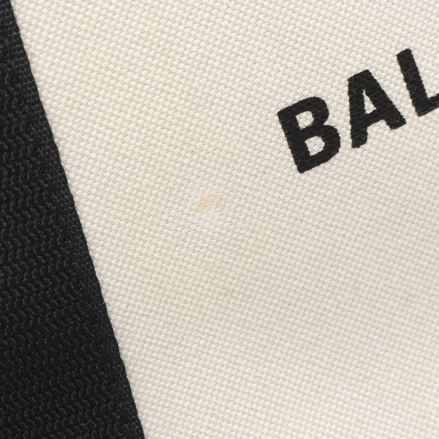 NAVY CABAS S ネイビーカバ ハンドバッグ トートバッグ キャンバス レザー アイボリー ブラック バレンシアガ バッグ BALENCIAGA