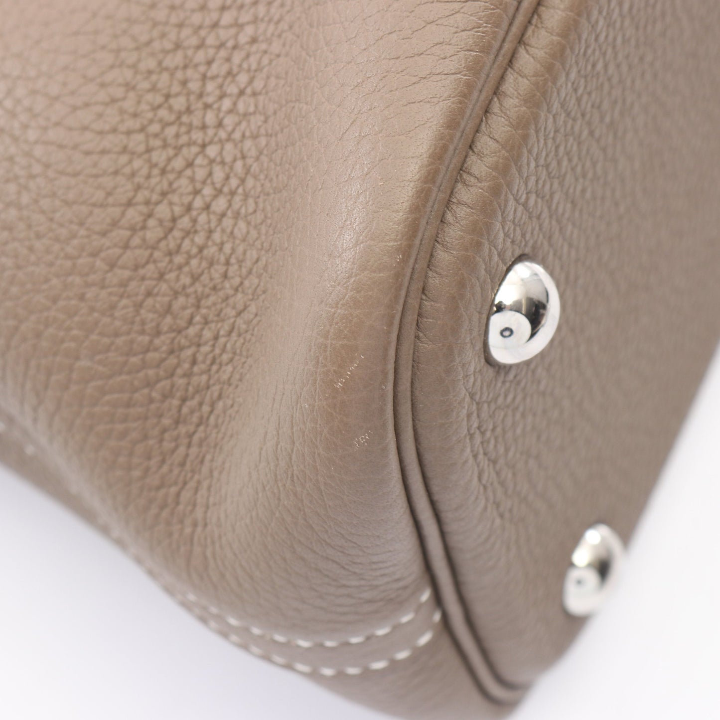 ボリード31 エトゥープ 2WAY ハンドバッグ トリヨンクレマンス グレーブラウン シルバー金具 Z刻印 エルメス バッグ HERMES