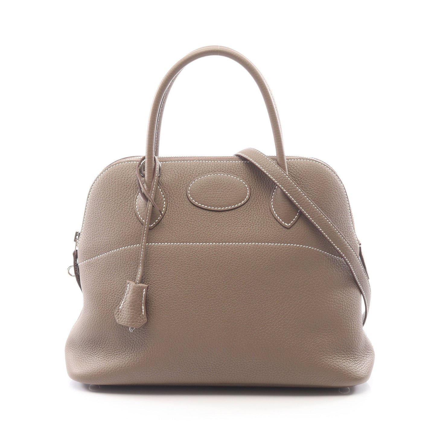 ボリード31 エトゥープ 2WAY ハンドバッグ トリヨンクレマンス グレーブラウン シルバー金具 Z刻印 エルメス バッグ HERMES