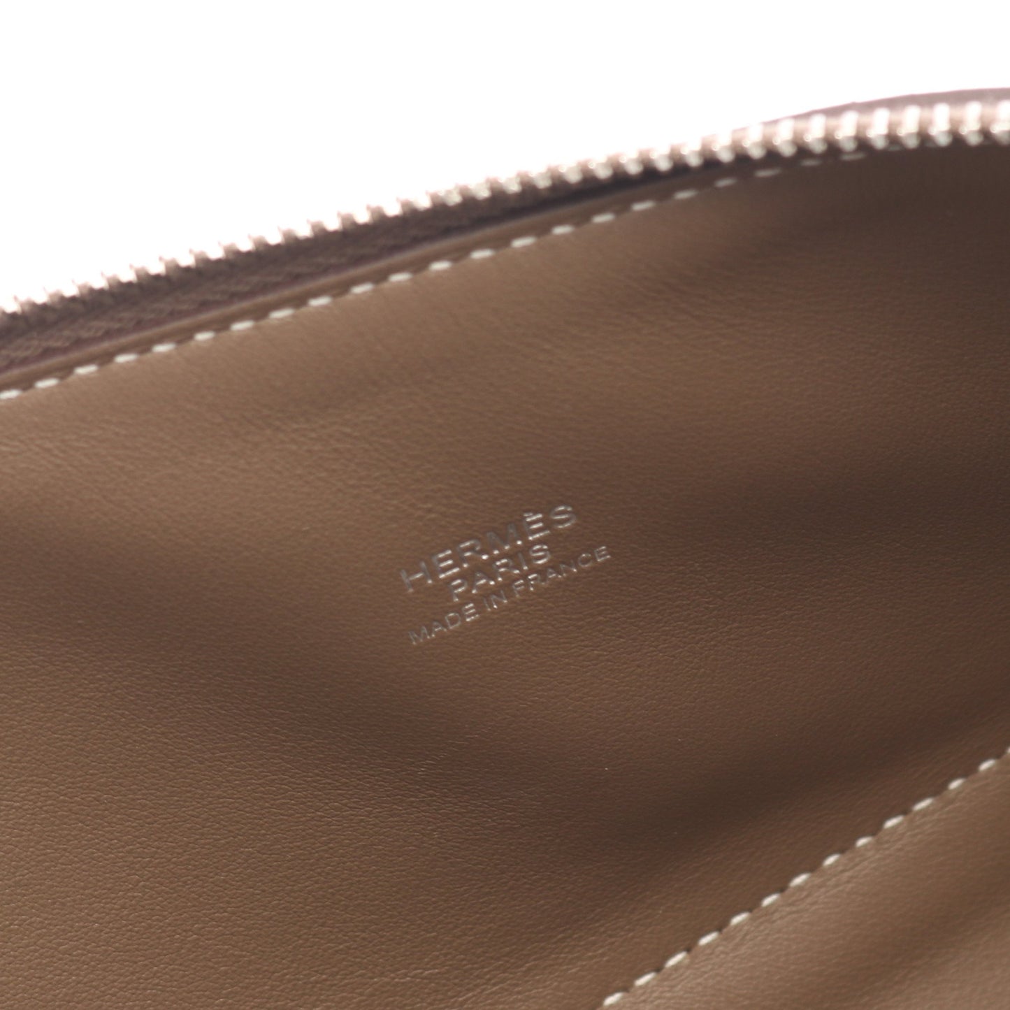 ボリード31 エトゥープ 2WAY ハンドバッグ トリヨンクレマンス グレーブラウン シルバー金具 Z刻印 エルメス バッグ HERMES