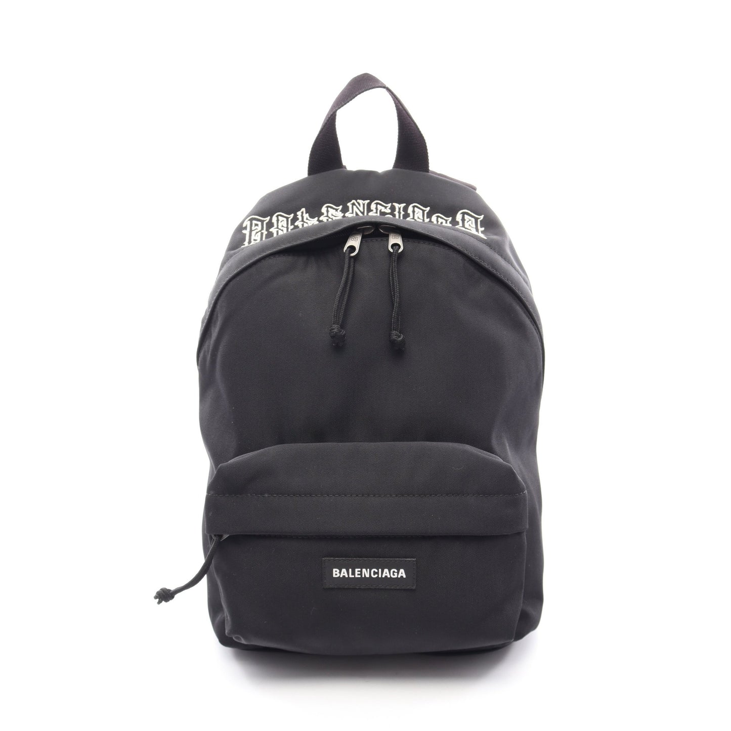 タトゥー ロゴ エクスプローラー バックパック リュックサック ナイロン ブラック バレンシアガ バッグ BALENCIAGA