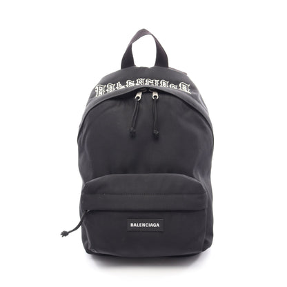 タトゥー ロゴ エクスプローラー バックパック リュックサック ナイロン ブラック バレンシアガ バッグ BALENCIAGA