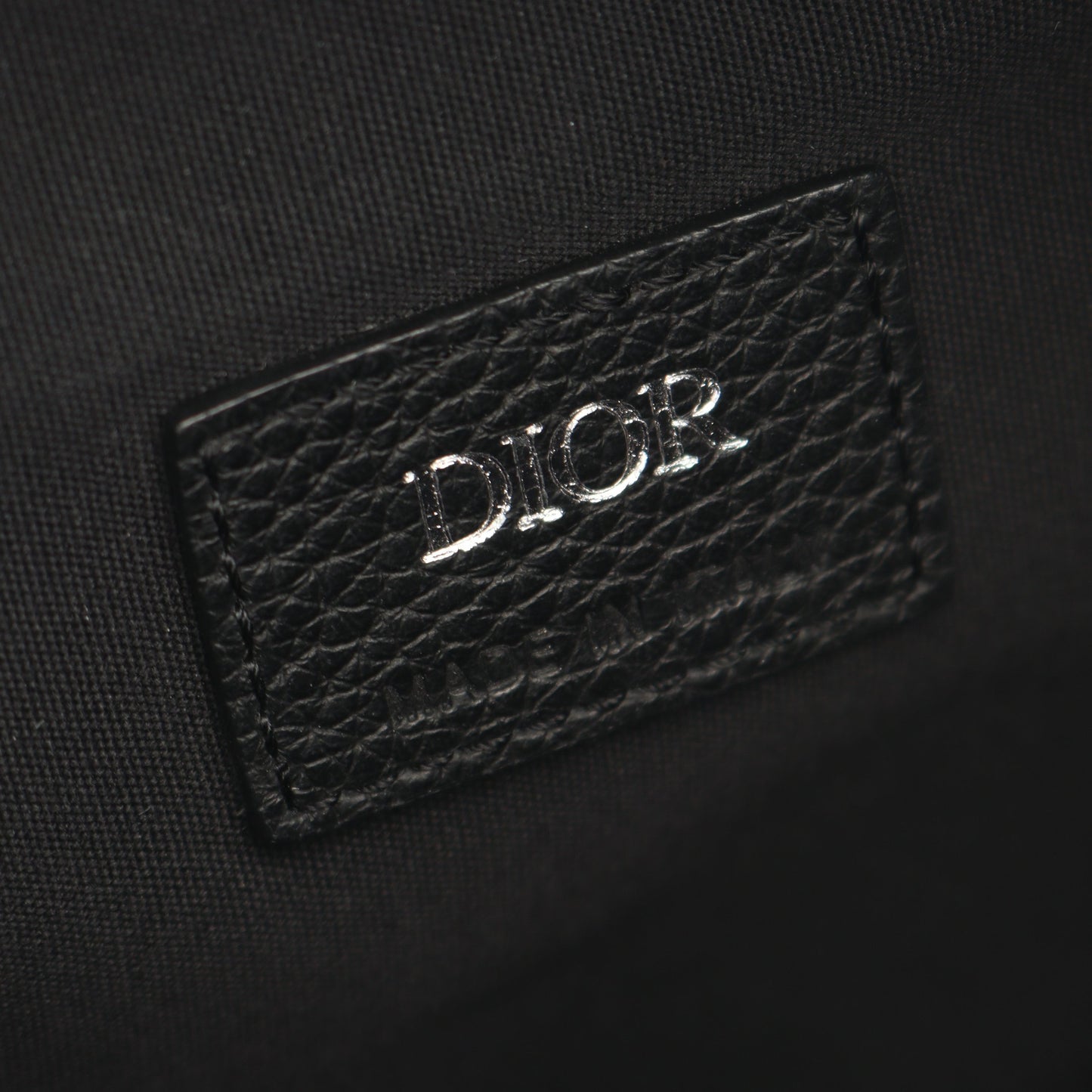 SADDLE サドル オブリーク ジャガード ボディバッグ キャンバス レザー ネイビー ベージュ クリスチャンディオール バッグ Christian Dior