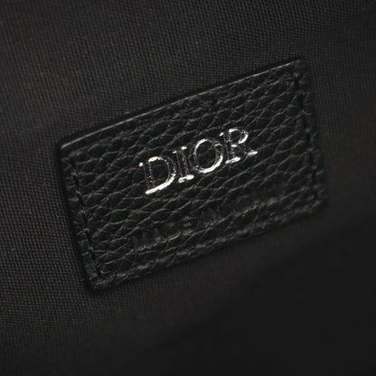 SADDLE サドル オブリーク ジャガード ボディバッグ キャンバス レザー ネイビー ベージュ クリスチャンディオール バッグ Christian Dior