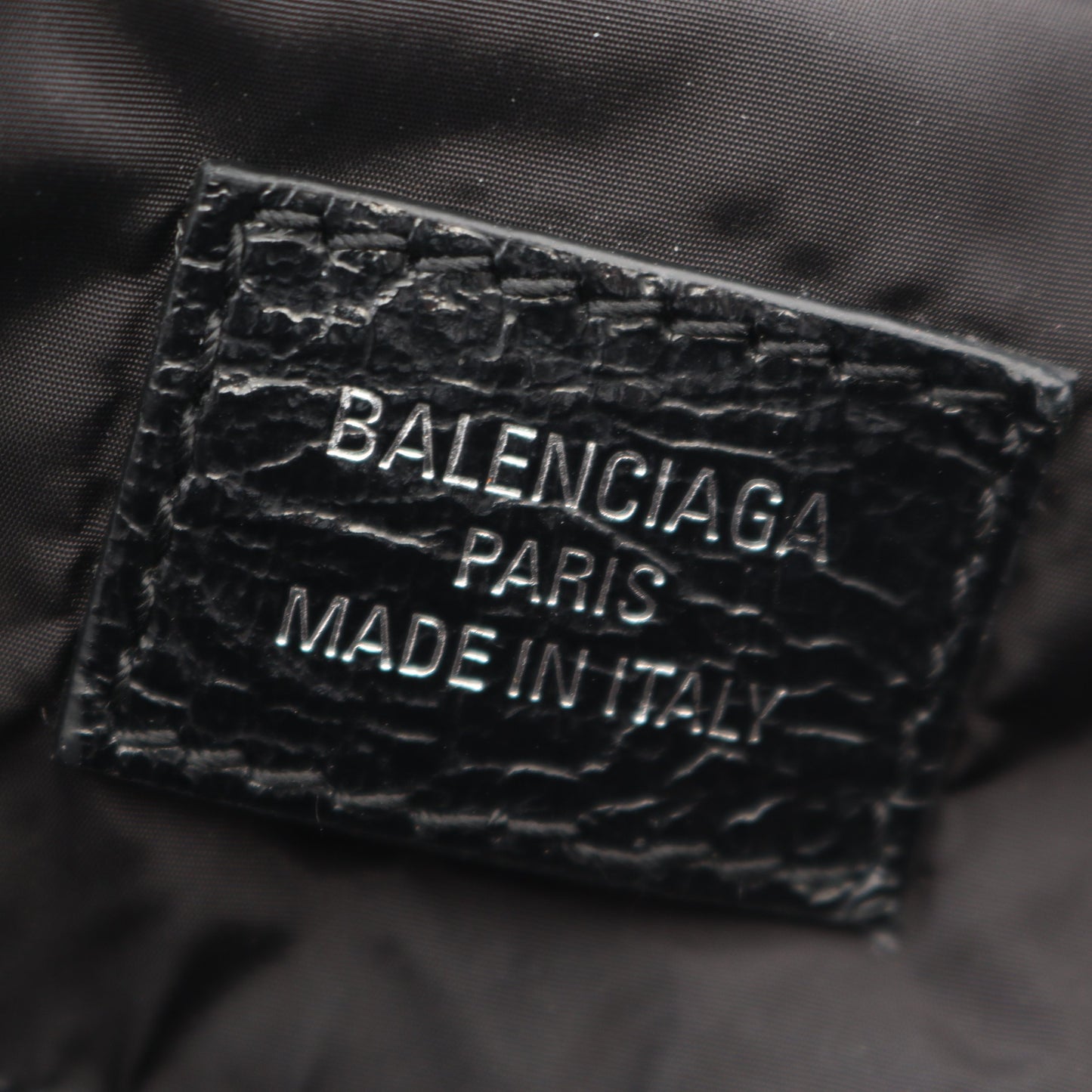 ショッパー ダストバッグ ショルダーバッグ レザー グレー バレンシアガ バッグ BALENCIAGA