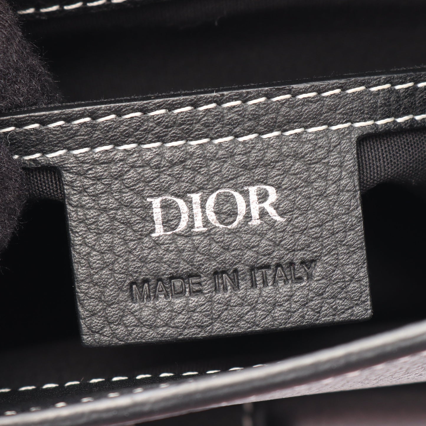 Gallop ギャロップ バックパック リュックサック レザー ブラック クリスチャンディオール バッグ Christian Dior