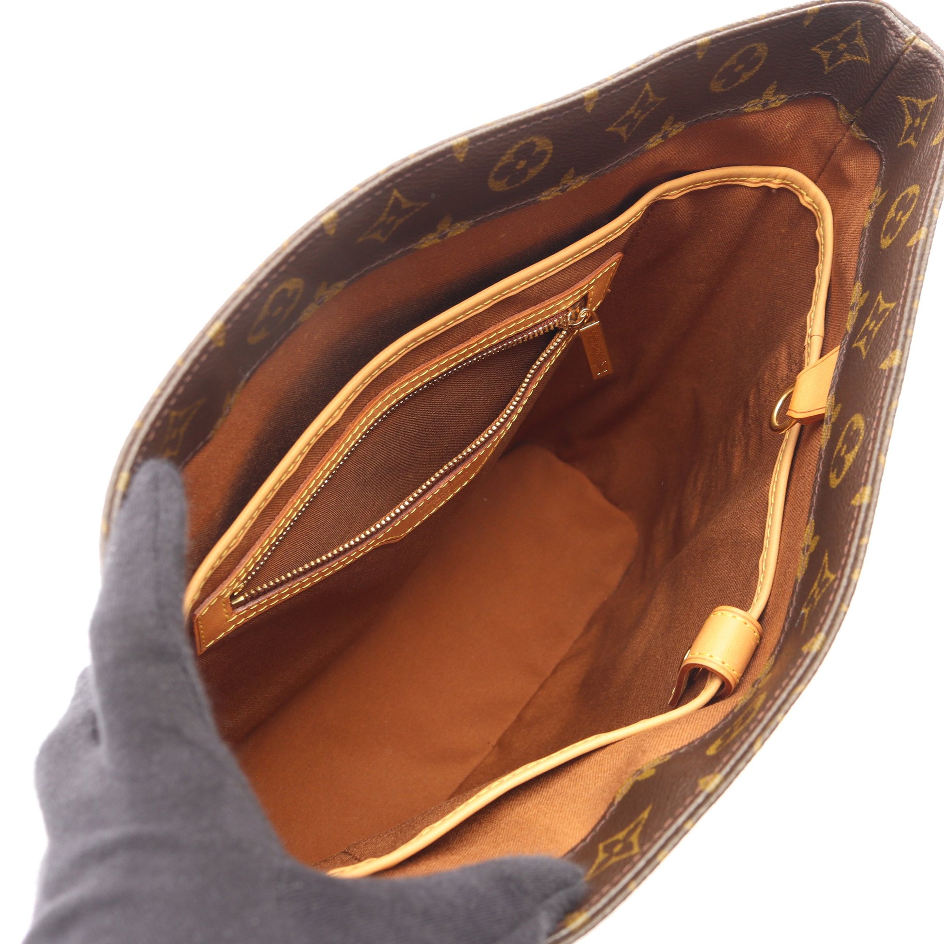 ヴァヴァンGM モノグラム ショルダーバッグ トートバッグ PVC レザー ブラウン ルイヴィトン バッグ LOUIS VUITTON