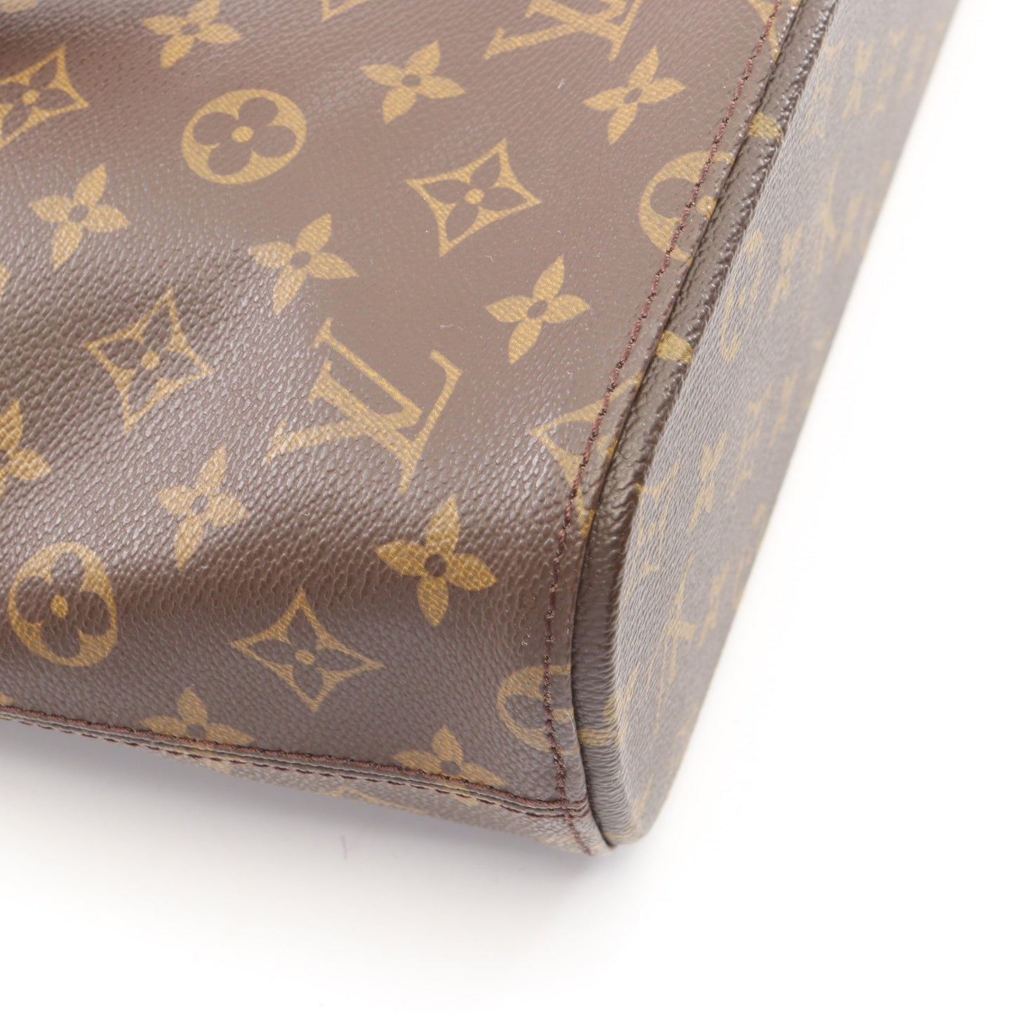 ヴァヴァンGM モノグラム ショルダーバッグ トートバッグ PVC レザー ブラウン ルイヴィトン バッグ LOUIS VUITTON