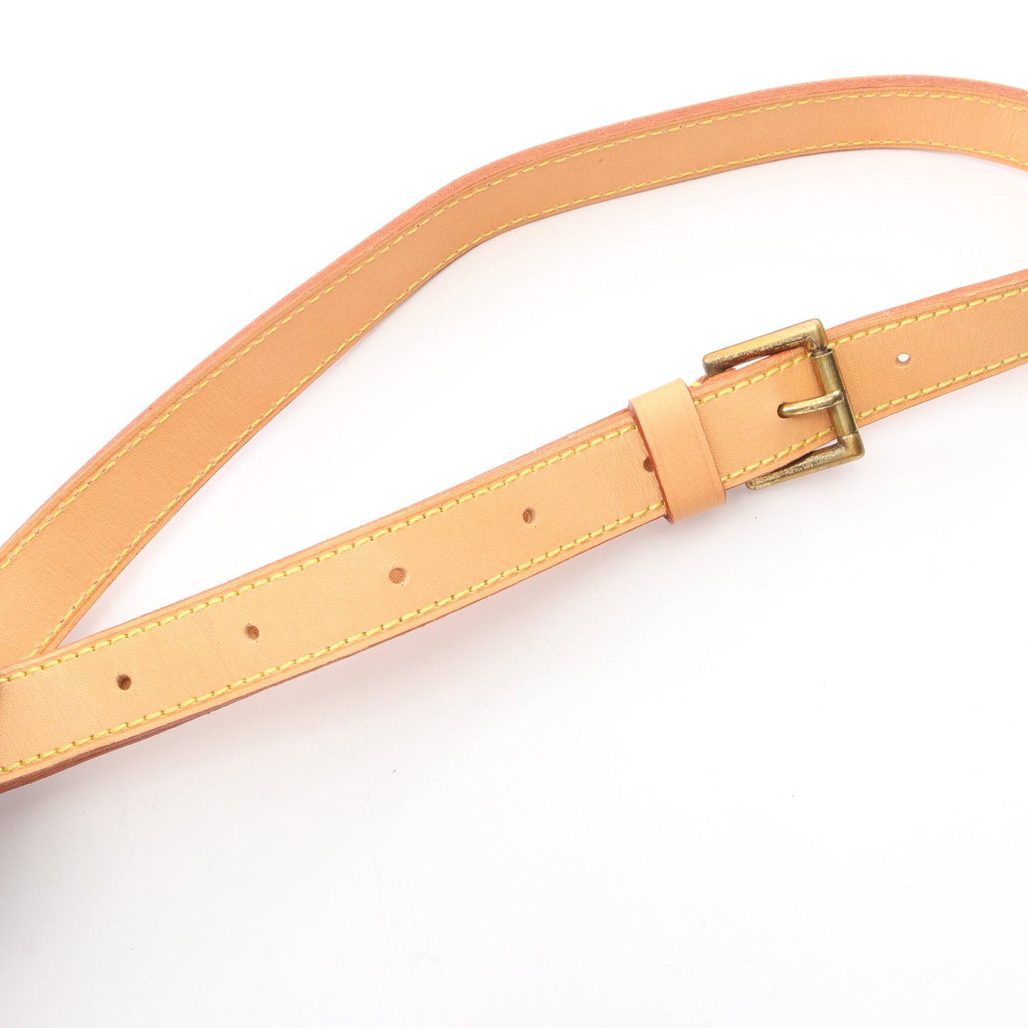 ミュゼット モノグラム ショルダーバッグ PVC レザー ブラウン ルイヴィトン バッグ LOUIS VUITTON