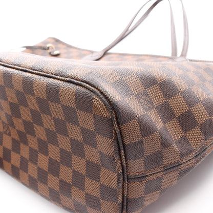 ネヴァーフルMM ダミエエベヌ ショルダーバッグ トートバッグ PVC レザー ブラウン ルイヴィトン バッグ LOUIS VUITTON