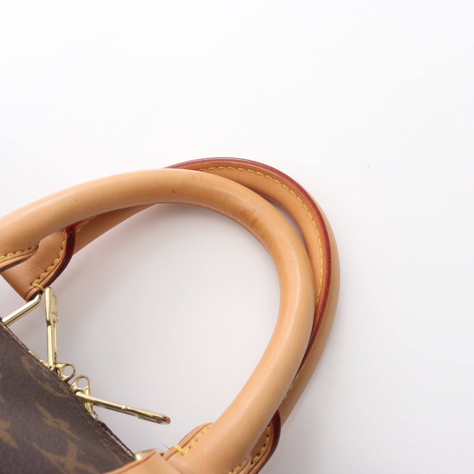 キーポル45 モノグラム ボストンバッグ PVC レザー ブラウン ルイヴィトン バッグ LOUIS VUITTON