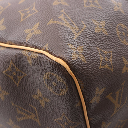 キーポル45 モノグラム ボストンバッグ PVC レザー ブラウン ルイヴィトン バッグ LOUIS VUITTON