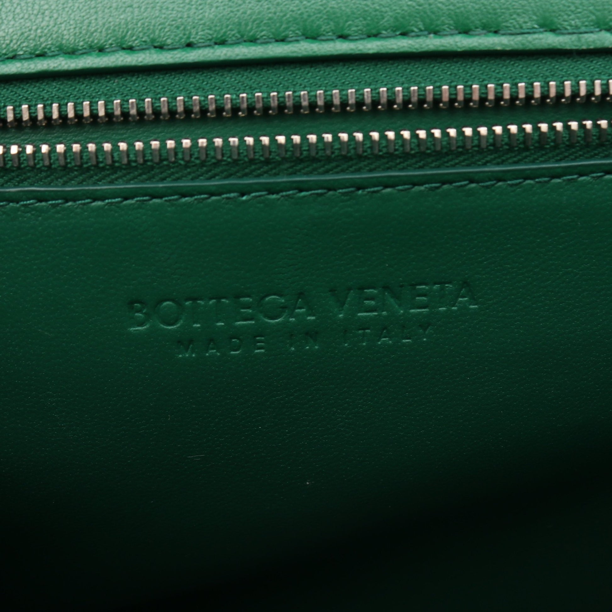 ザ クリップ ショルダーバッグ レザー グリーン ボッテガヴェネタ バッグ BOTTEGA VENETA