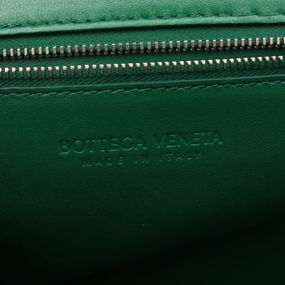 ザ クリップ ショルダーバッグ レザー グリーン ボッテガヴェネタ バッグ BOTTEGA VENETA