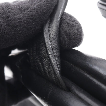 ポイント ミディアム 2WAY ショルダーバッグ レザー ブラック ボッテガヴェネタ バッグ BOTTEGA VENETA