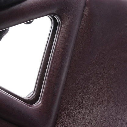 ポイント ミディアム 2WAY ショルダーバッグ レザー ダークパープル ボッテガヴェネタ バッグ BOTTEGA VENETA