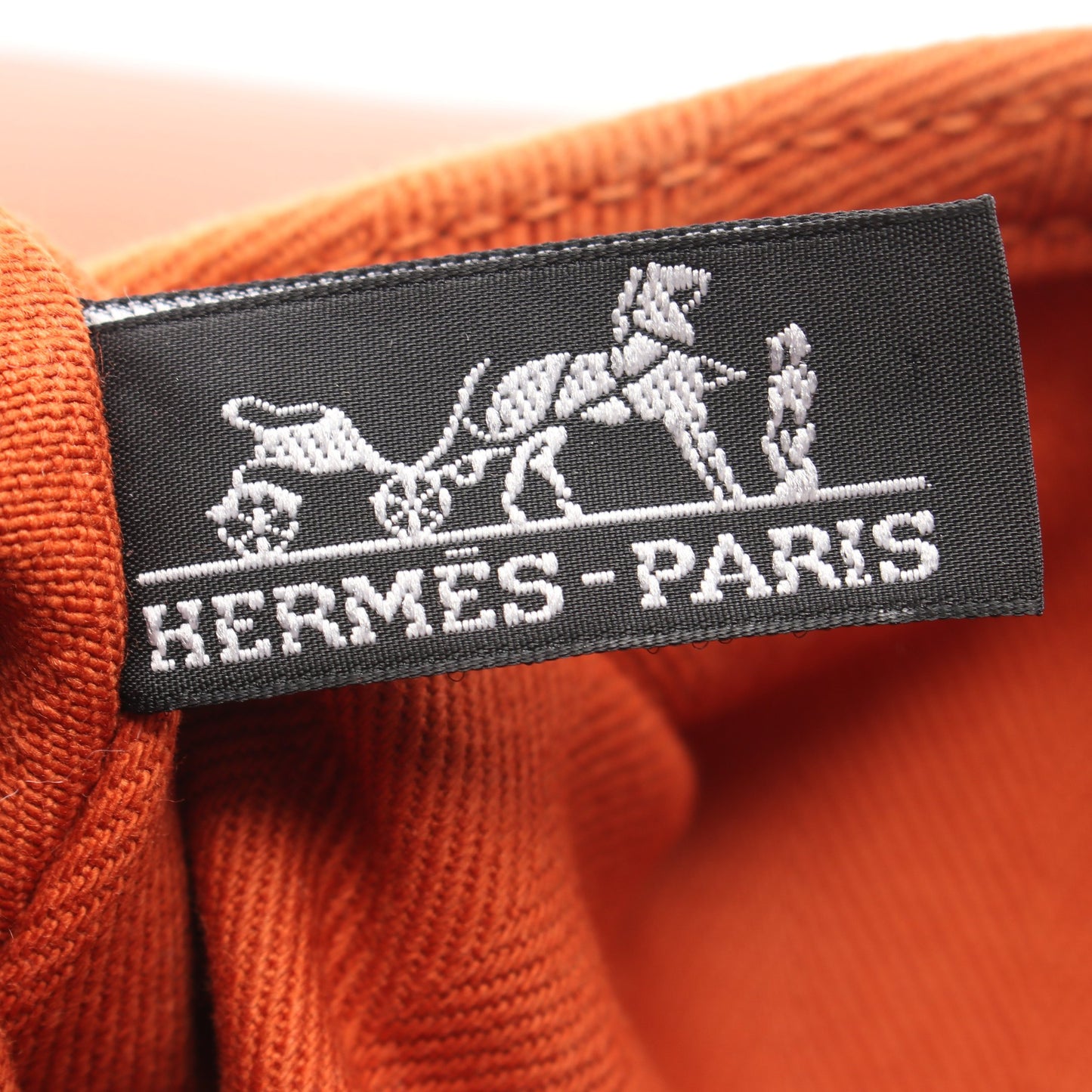 ヴァルパライソMM ポティロン ハンドバッグ トワルシェブロン レザー オレンジ シルバー金具 エルメス バッグ HERMES