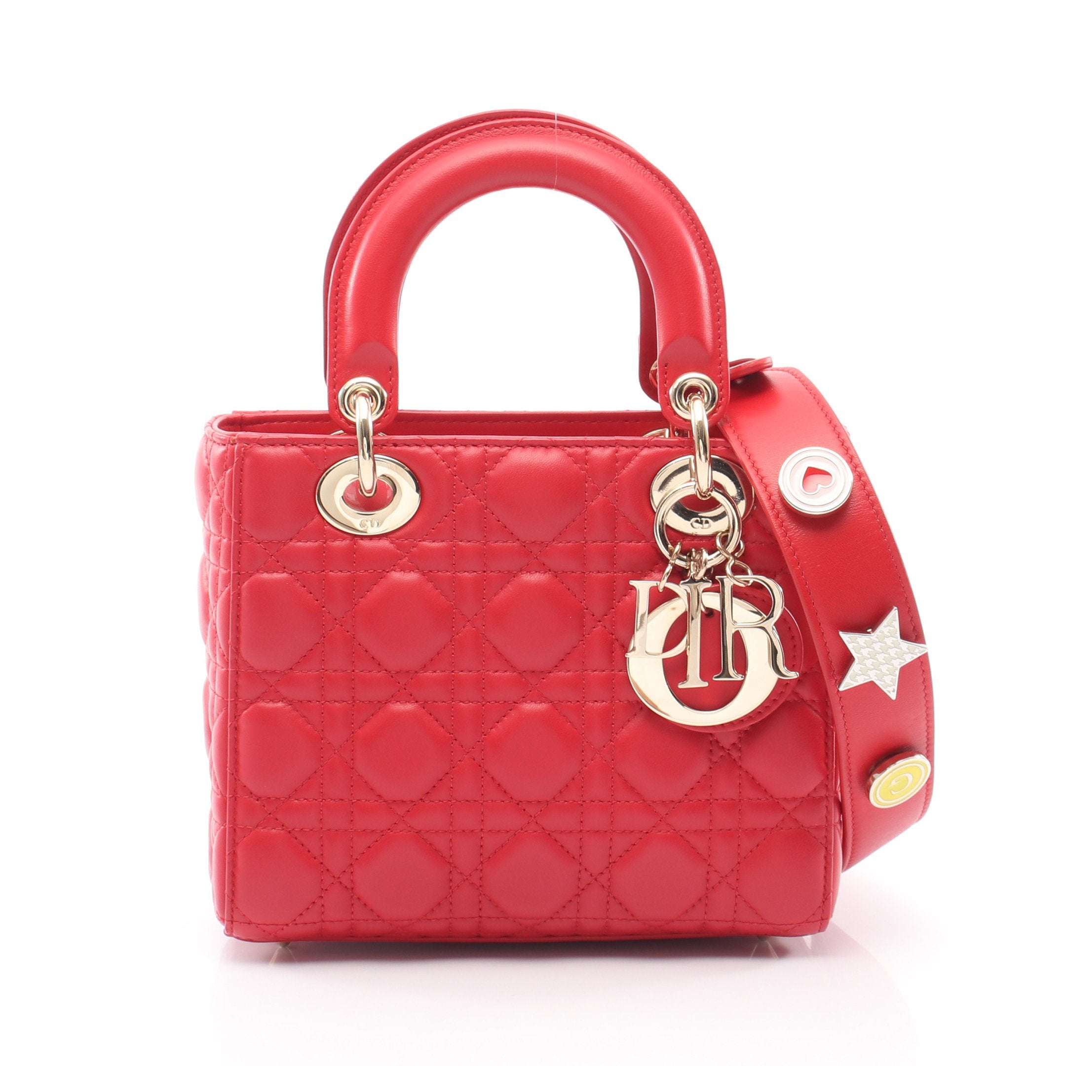 LADY DIOR MY ABCDIOR レディディオール スモール カナージュ 2WAY