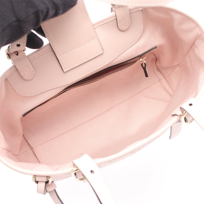 GGエンブレム グッチシマ ハンドバッグ トートバッグ レザー ライトピンク グッチ バッグ GUCCI