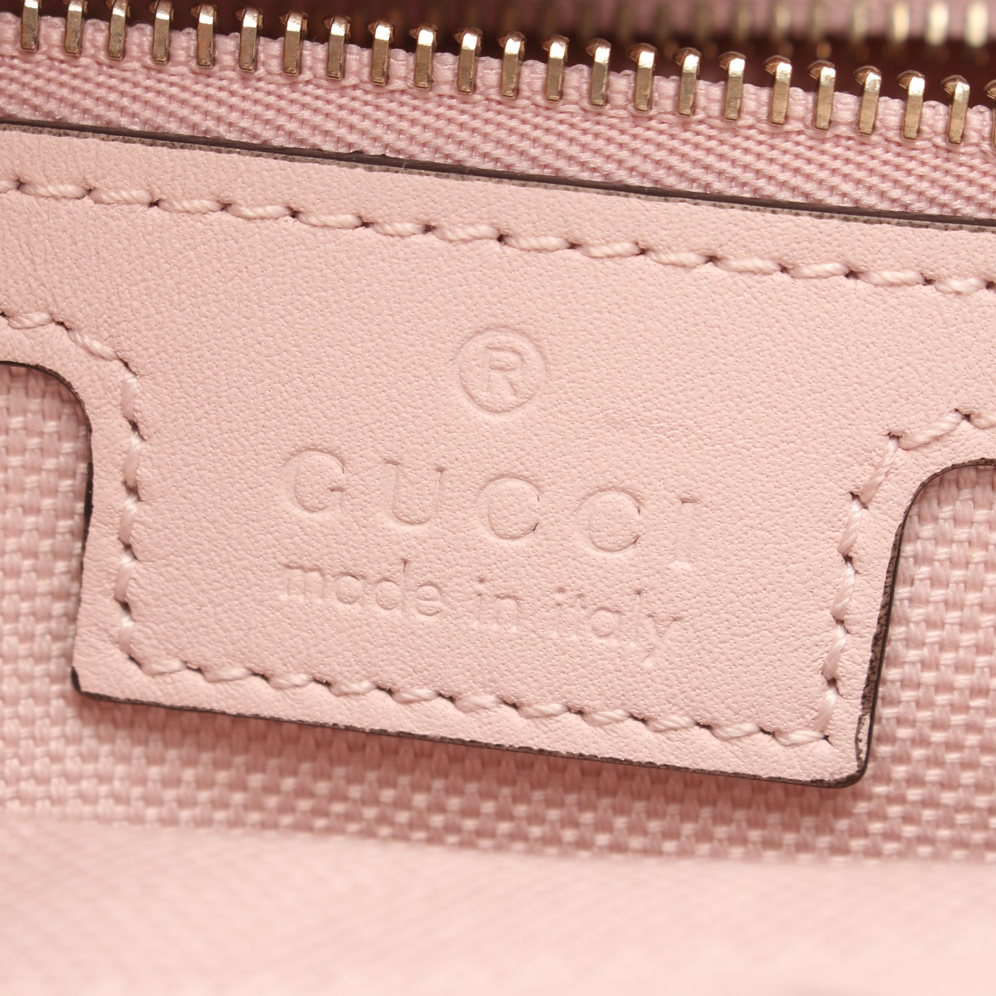 GGエンブレム グッチシマ ハンドバッグ トートバッグ レザー ライトピンク グッチ バッグ GUCCI