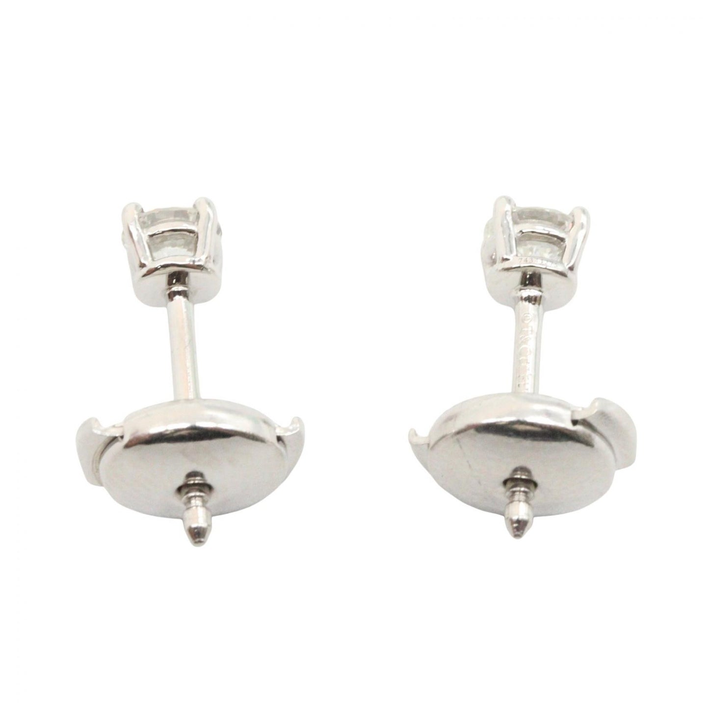 ソリティアピアス ピアス PT950 ダイヤモンド プラチナ クリア ティファニー アクセサリー TIFFANY & Co.