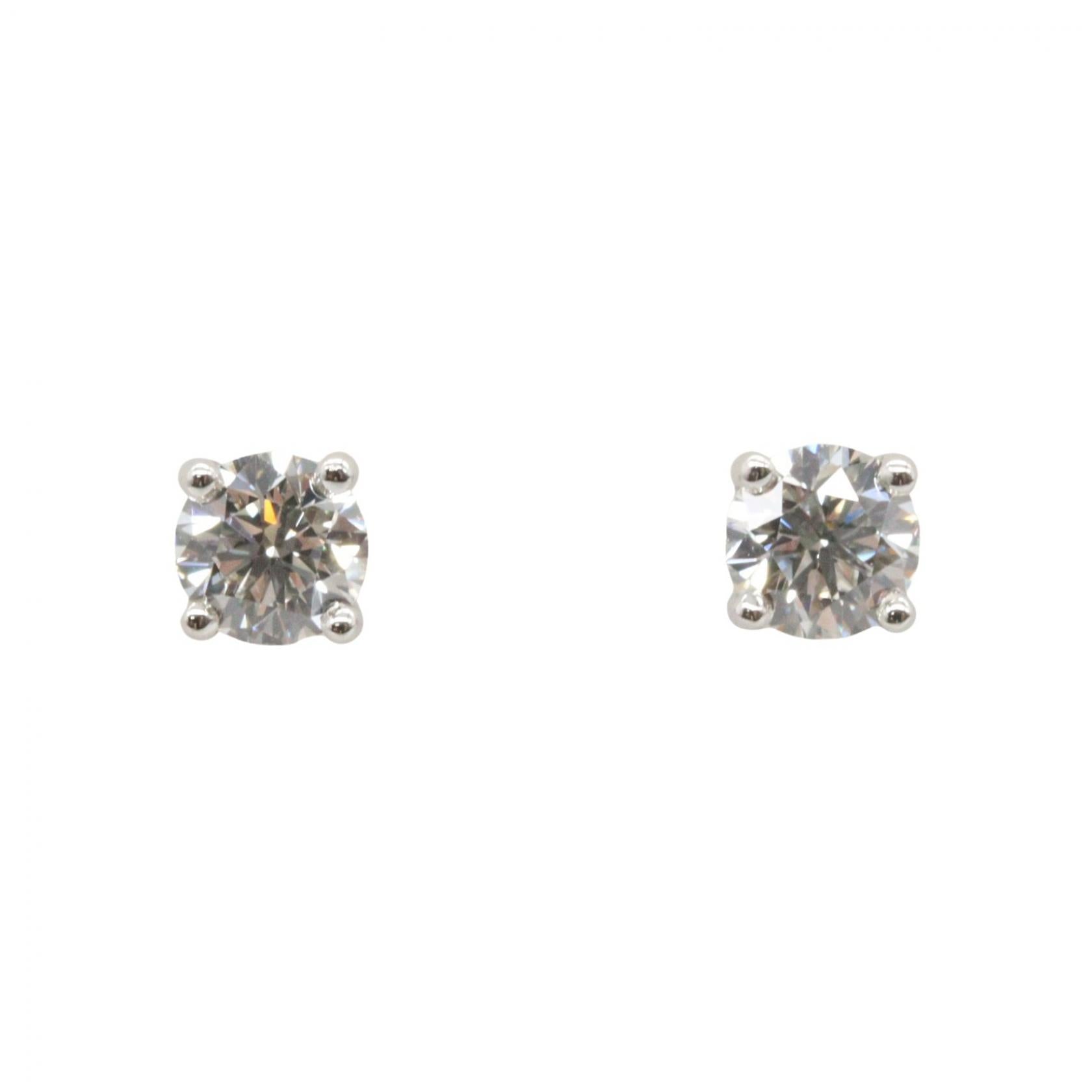 ソリティアピアス ピアス PT950 ダイヤモンド プラチナ クリア ティファニー アクセサリー TIFFANY & Co.