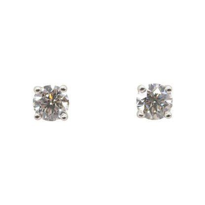 ソリティアピアス ピアス PT950 ダイヤモンド プラチナ クリア ティファニー アクセサリー TIFFANY & Co.
