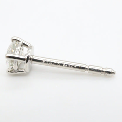 ソリティアピアス ピアス PT950 ダイヤモンド プラチナ クリア ティファニー アクセサリー TIFFANY & Co.