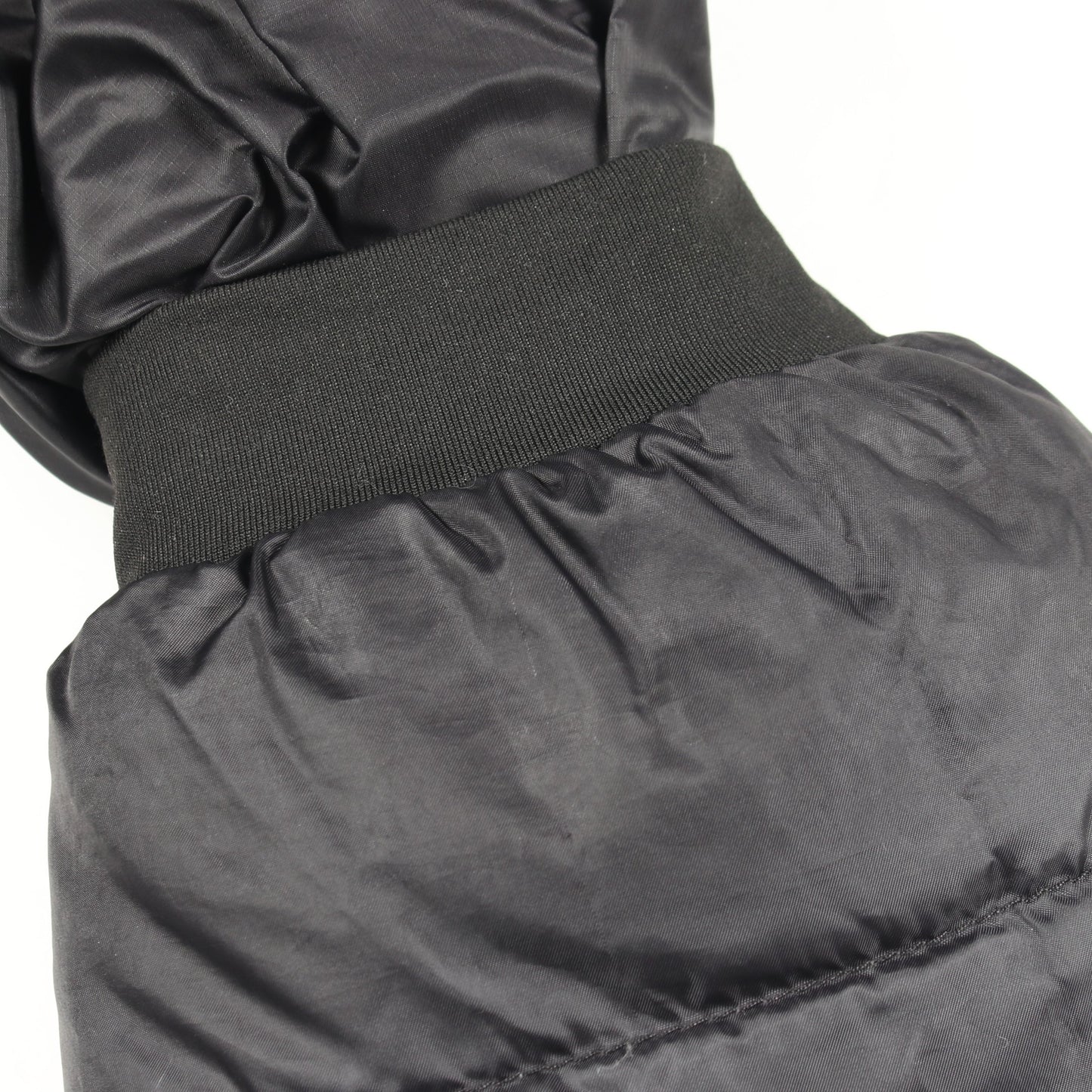 LODGE HOODY BLACK LABEL ロッジ フーディ フード付き ダウンジャケット ナイロン ブラック カナダグース