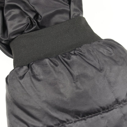 LODGE HOODY BLACK LABEL ロッジ フーディ フード付き ダウンジャケット ナイロン ブラック カナダグース