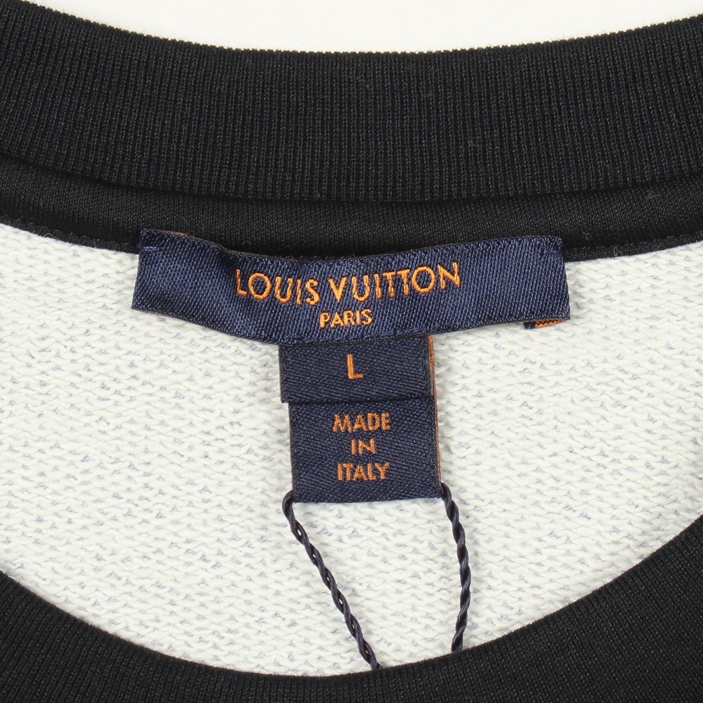 タイダイ スウェット 半袖 カットソー コットン ネイビー パープル オレンジ ルイヴィトン トップス LOUIS VUITTON