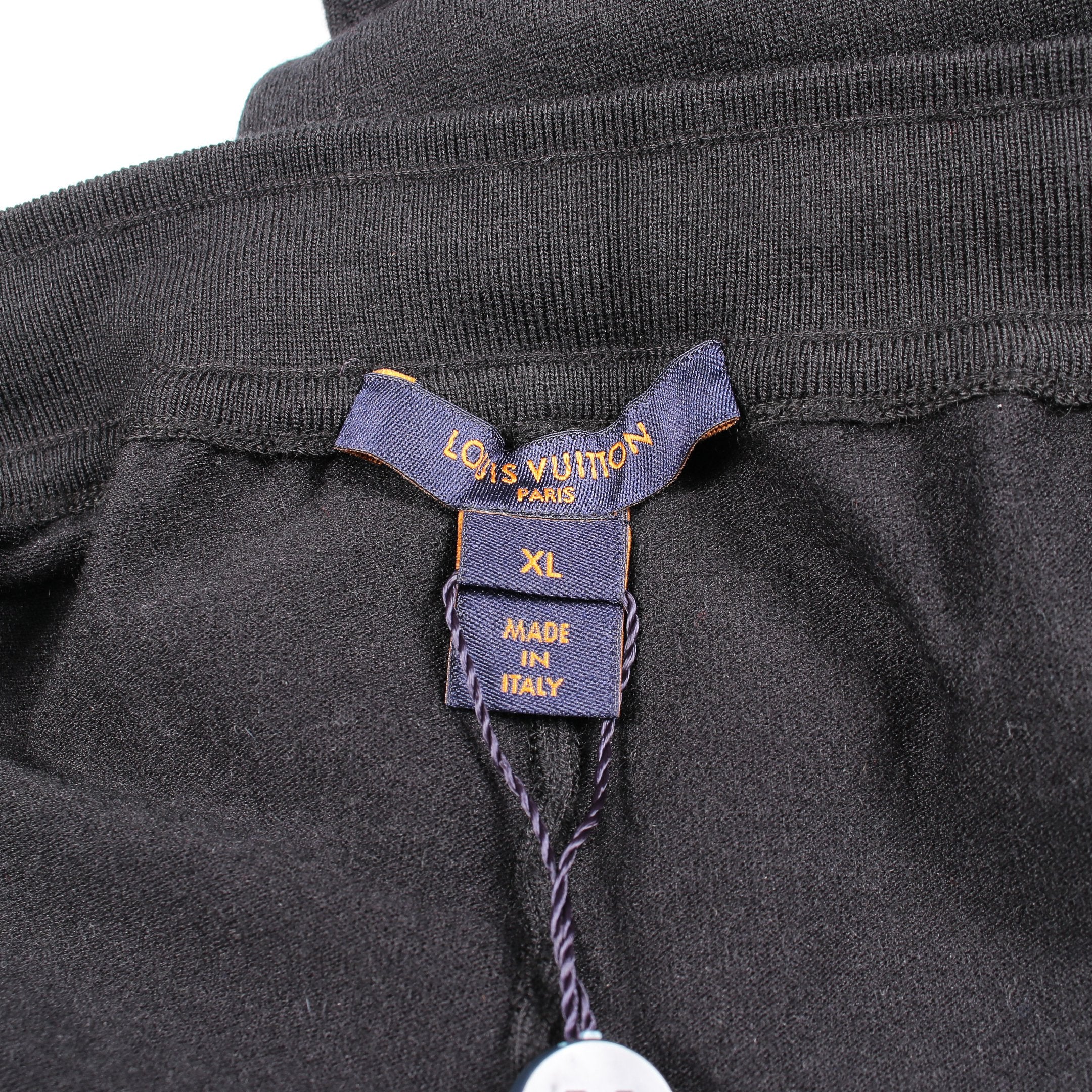 スウェットパンツ カシミヤ ブラック ルイヴィトン – RECLO