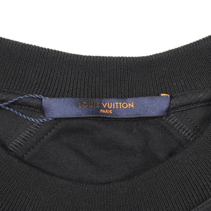 アームロゴ スキューバスペース スウェットシャツ コットン ブラック ルイヴィトン トップス LOUIS VUITTON
