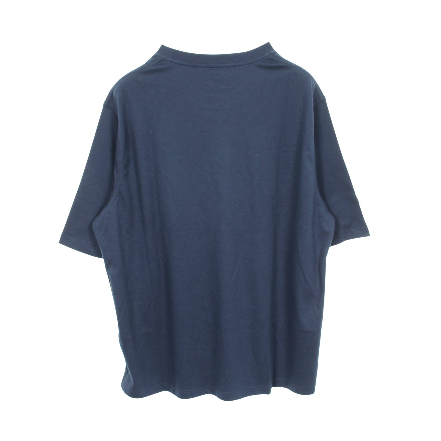 VELKY LOV クルーネック 半袖Tシャツ コットン ネイビー マルチカラー エルメス トップス HERMES