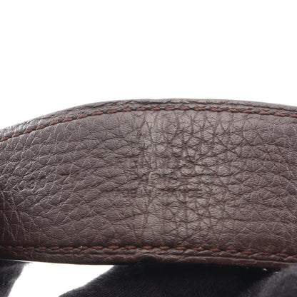 H オ カレ リバーシブル ベルト レザー ブラック ブラウン ゴールド金具 D刻印 エルメス 財布・小物 HERMES