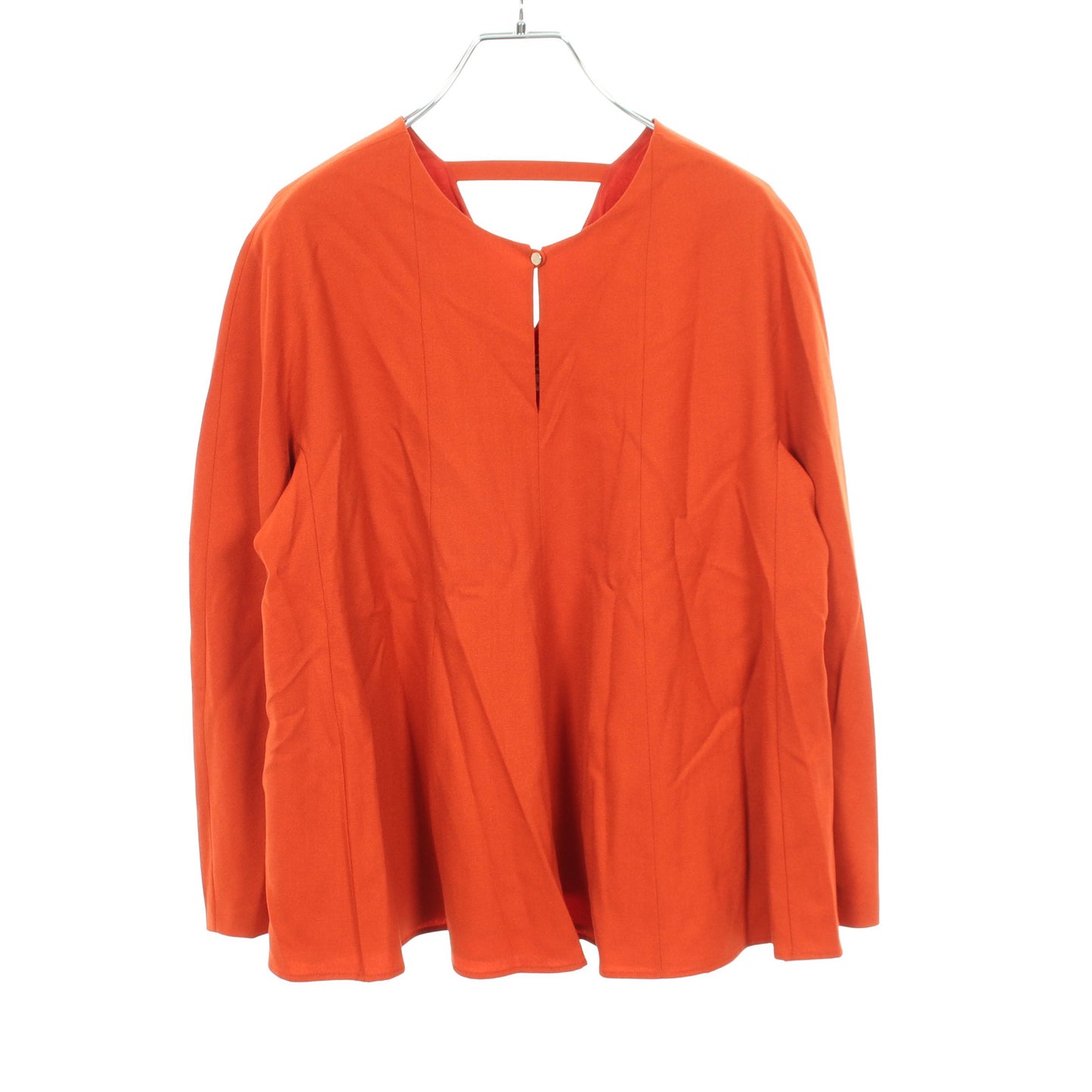 チュニック ウール オレンジ エルメス トップス HERMES