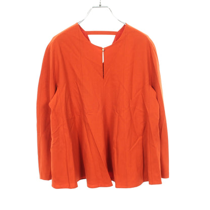 チュニック ウール オレンジ エルメス トップス HERMES
