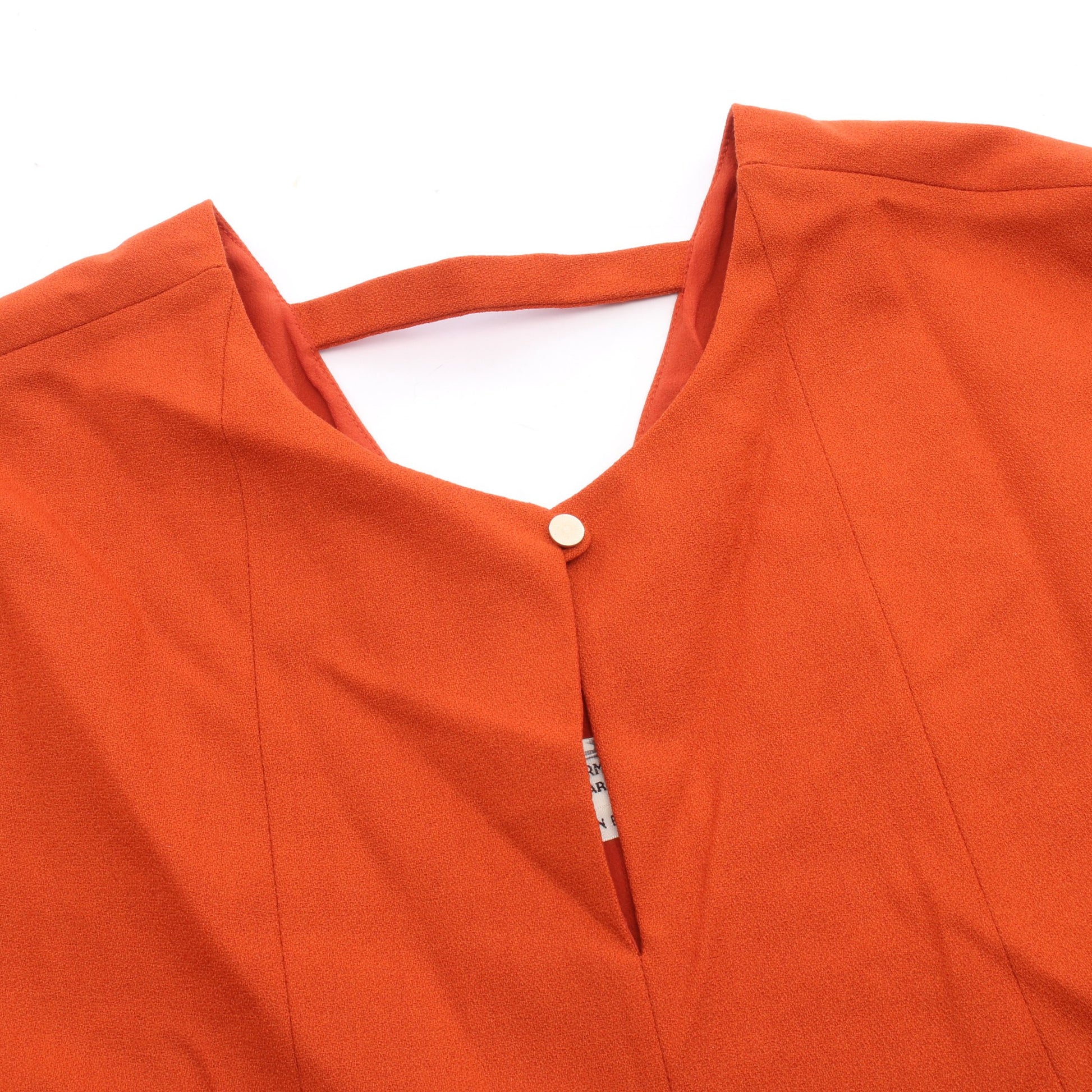 チュニック ウール オレンジ エルメス トップス HERMES