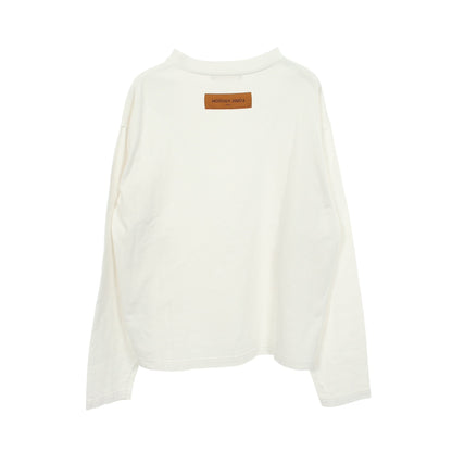 インサイドアウト 長袖Tシャツ コットン ホワイト ルイヴィトン