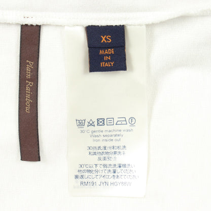 インサイドアウト 長袖Tシャツ コットン ホワイト ルイヴィトン