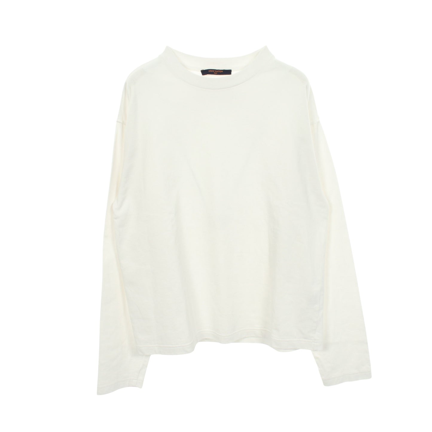 インサイドアウト 長袖Tシャツ コットン ホワイト ルイヴィトン
